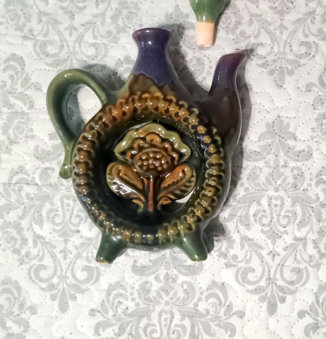 КУМАНЕЦ „Мальва“ Колекционерска майолика, Василков - Украйна 60-те г.