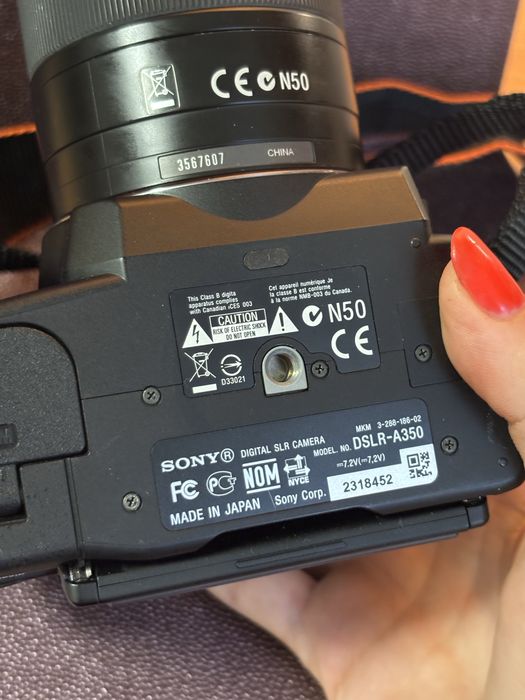 Sony Alpha A350 + obiectiv Sony DT 18–70 mm f/3.5–5.6 Pachetul perfect pentru a incepe fotografia!!!