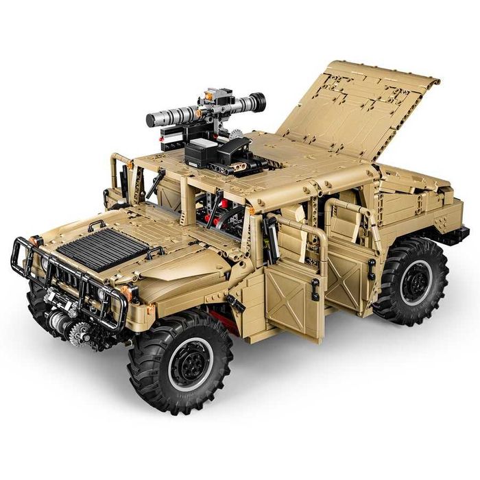 Конструктор Lego CADA Военен Джип Humvee 1:8 Моторизиран 3935ч. 53см.