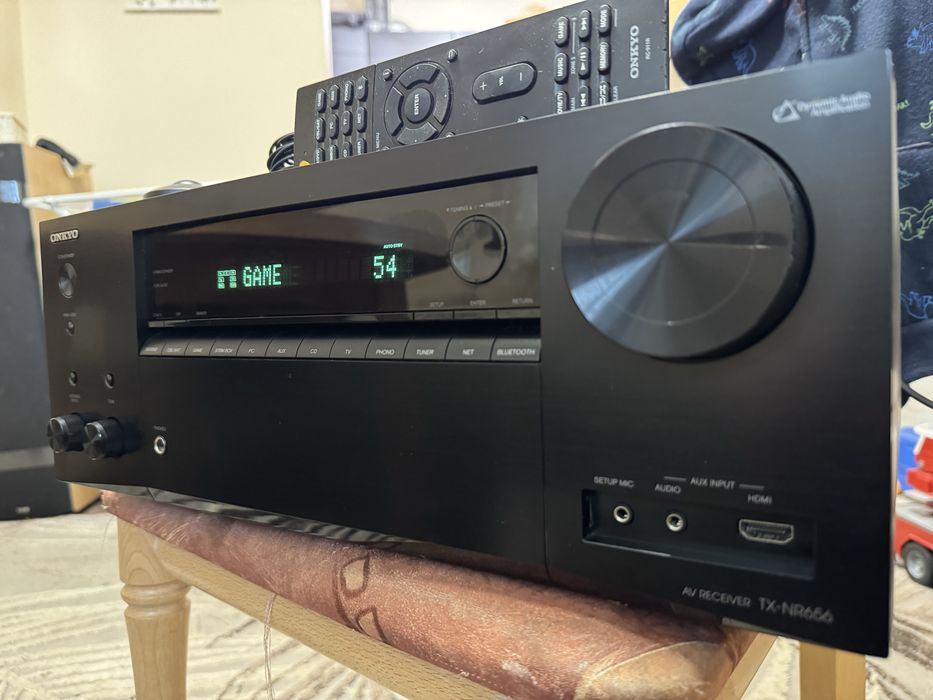 Onkyo TX-NR656 Bluetooth Wi-Fi 7.2 канала