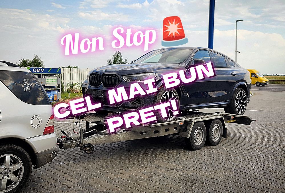 Tractări auto / Asistenta rutiera non stop / Platforma auto