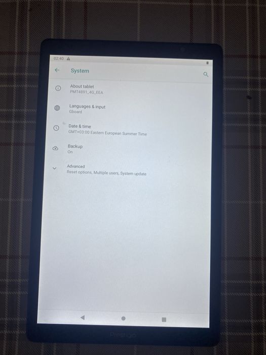 Tabelta android perfect functionala