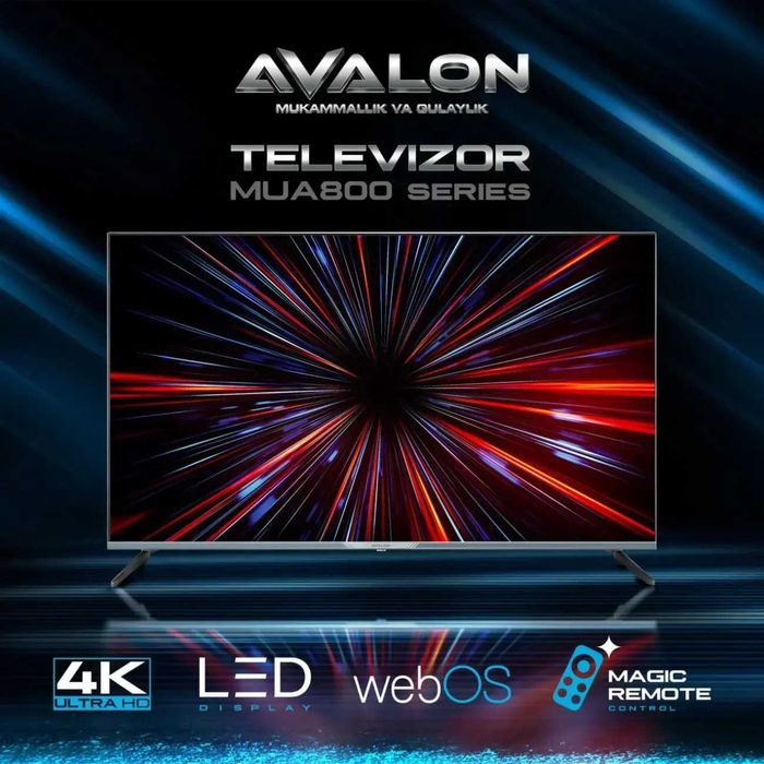 Телевизор NEW AVALON 43MUA800 4K WEBOS голосовой по низкой цене!!