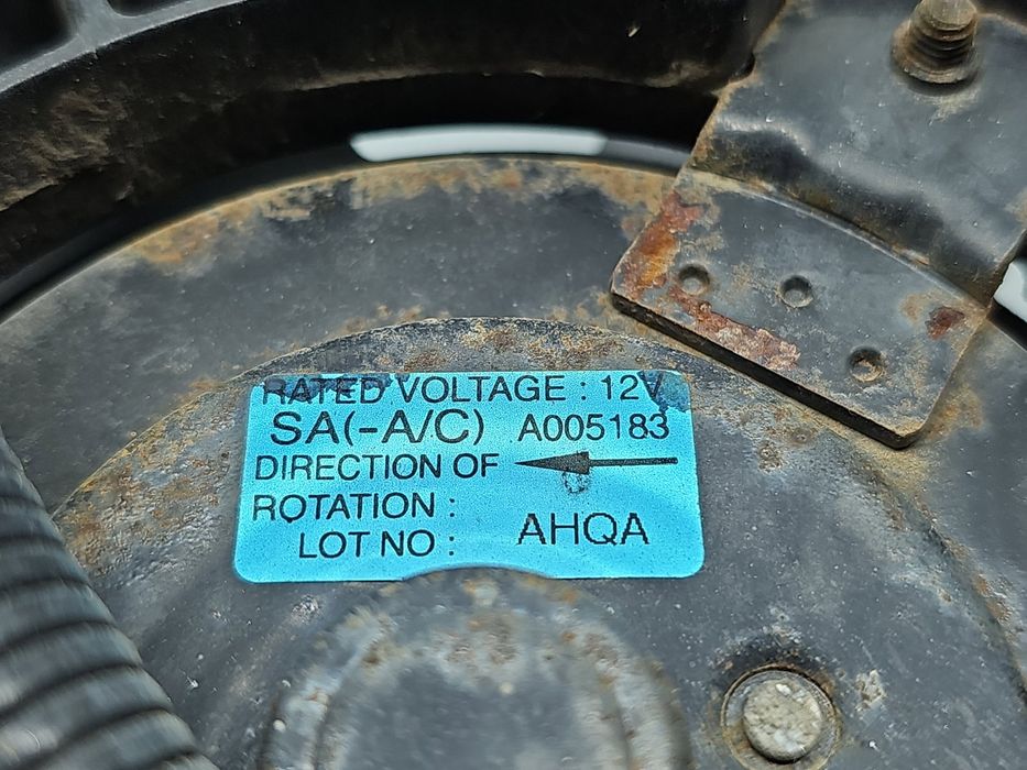 Electroventilator KIA Picanto (SA)  [Fabr 2004-prezent] A005183 1.1 Be