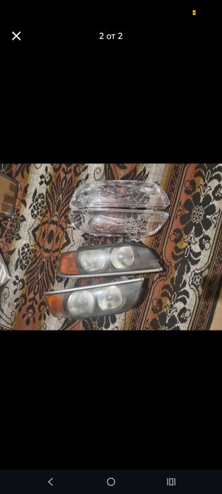 BMW E39 фарове преди фейса