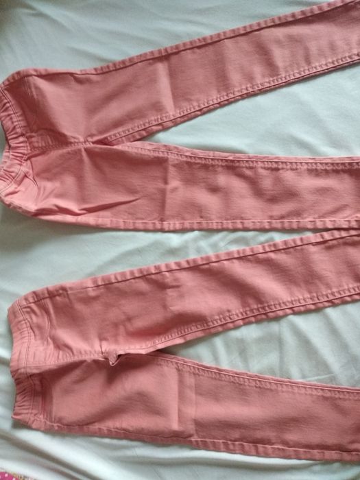 Оранжеви и сини дънки за  близнаци