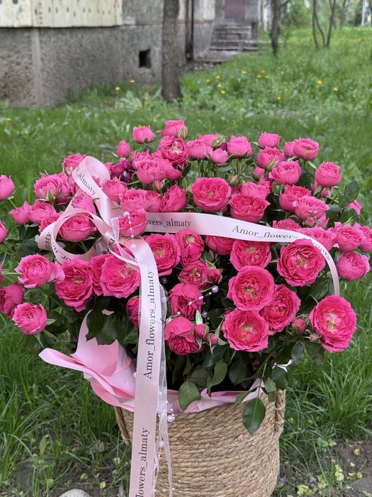 Свежие пышные букеты