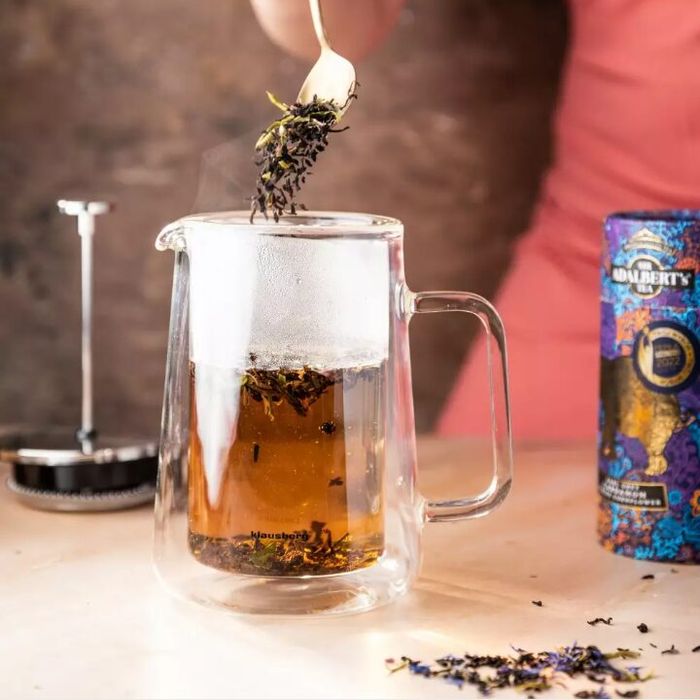 Infuzor pentru cafea, ceai, din sticla, 600 ml, Klausberg