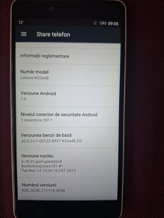 Vând 2 telefoane Lenovo Z6 si K6 Note preț fixx