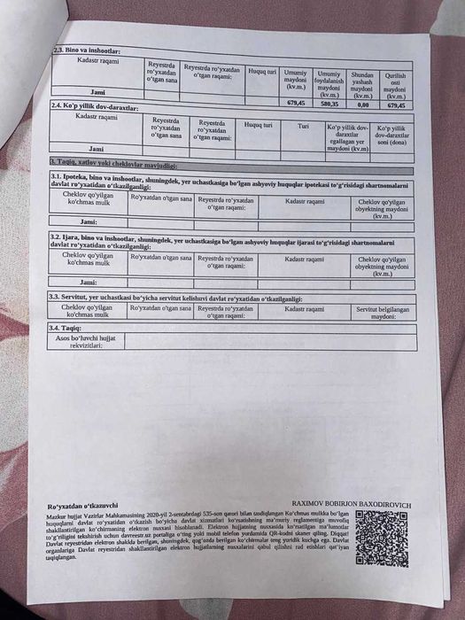 Ferma  sotiladi +  yerlari bilan