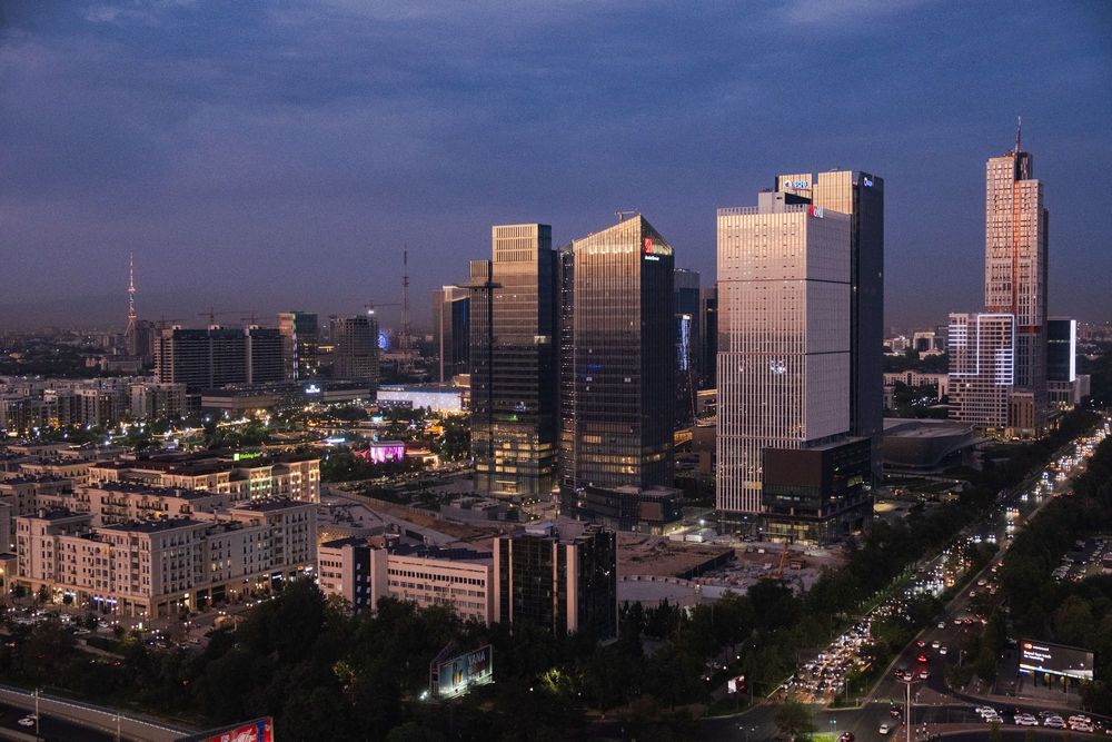 Суточно 2к квартира люкс класса в NRG U-Tower с видом на Ташкент Сити