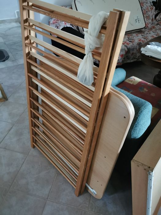 Детско легло (кошара) сглобяема с матрак