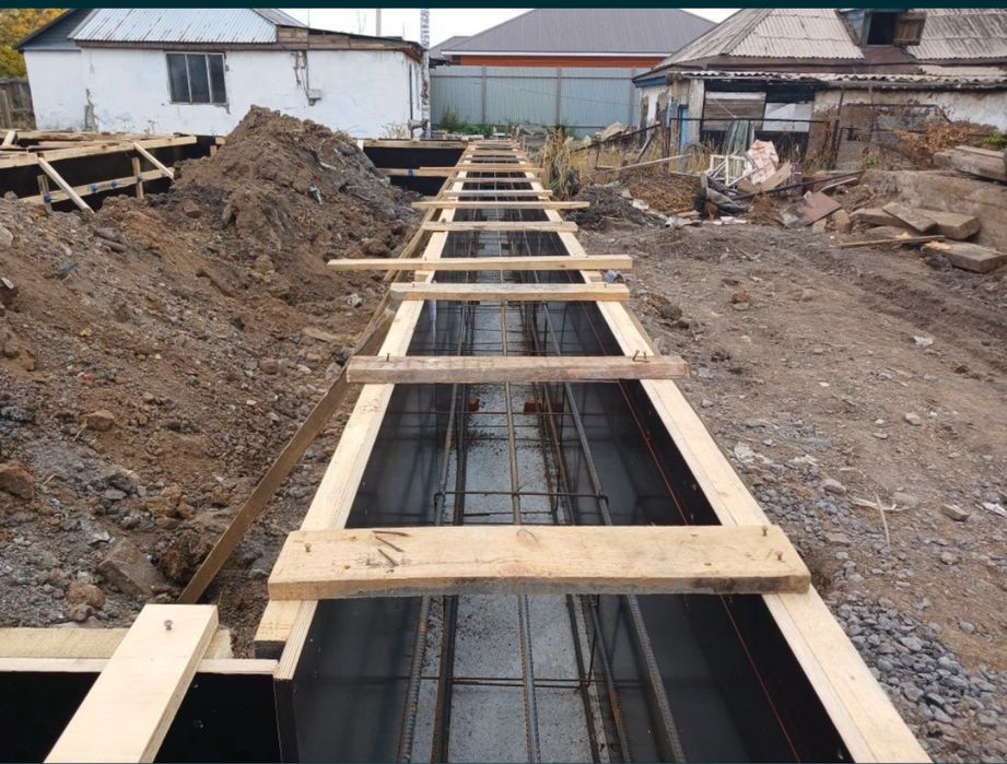 Заливаем фундамент с подогревом зимои