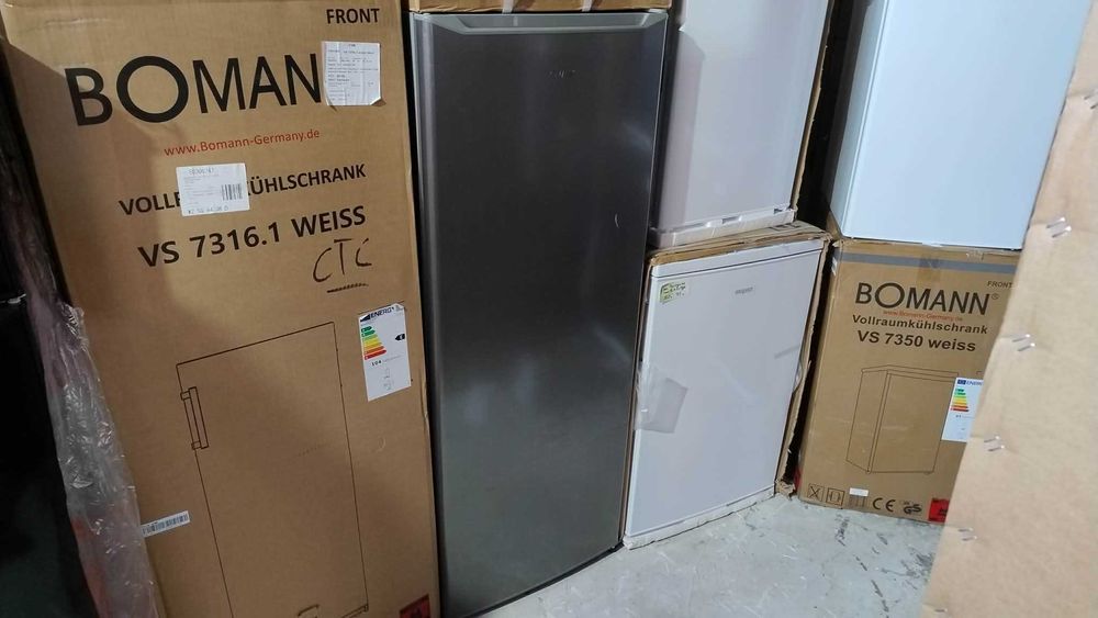 Чисто нов Хладилник-Охладител Инокс Bomann 142.6 см 242 л