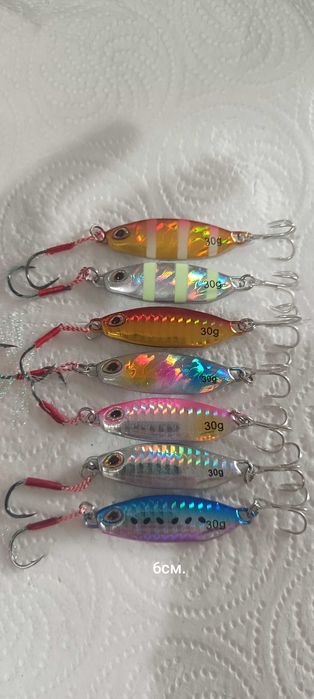 Пилкери (джигове) за морски риболов