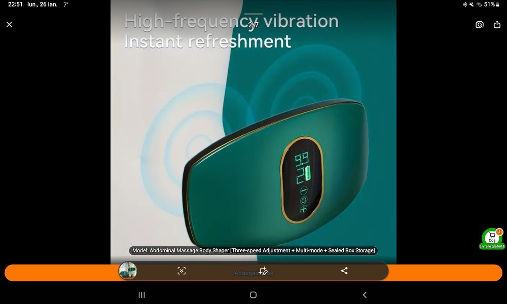 Aparat slăbit și masaj , puternic