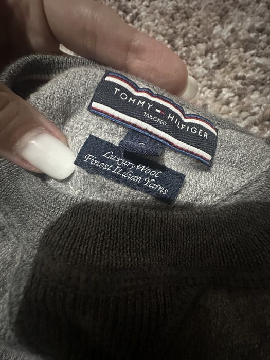 Pulover Tommy Hilfiger luxury wool