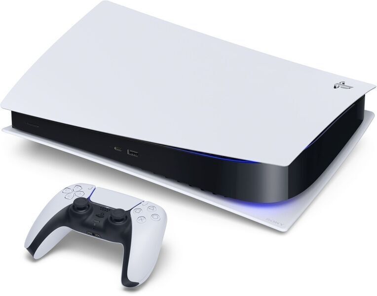 Play Station 5 slim, 2 джостика