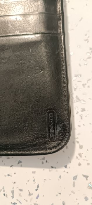 Дамско портмоне/портфейл естествена кожа Coach