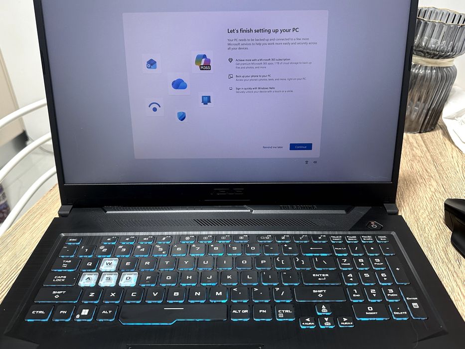 Laptop Gaming ASUS TUF A17 (17.3") | RTX 3050 | Ryzen 7 | 144Hz