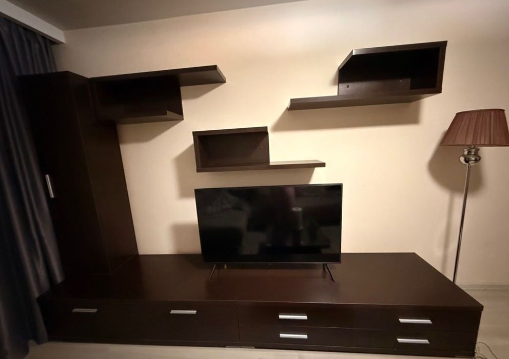 Set Mobilier Living-Comoda TV+Masa de Cafea+Comoda  (Wenge)
