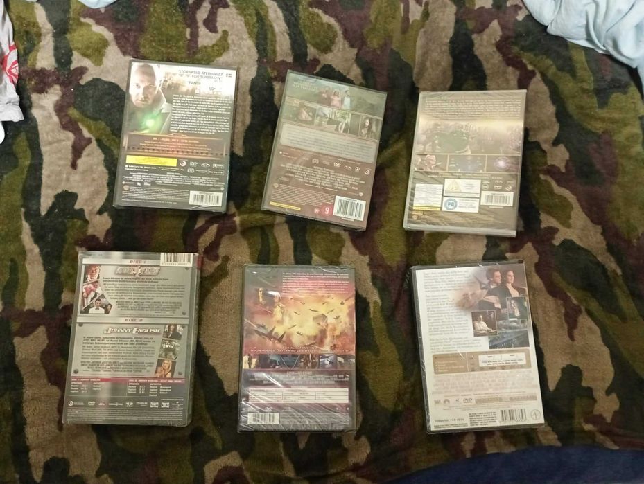 6 DvD филмове нови