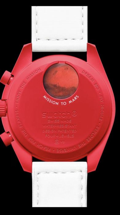 Omega x Swatch Speedmaster Moonswatch Mission To Mars Original