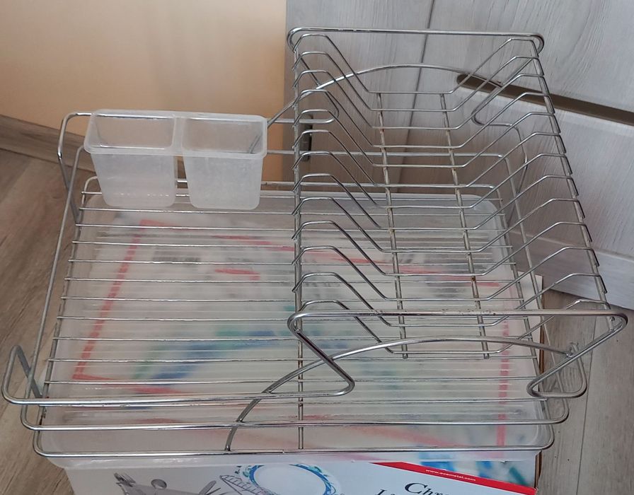 Сушилник за чинии Chrome Lux на две нива