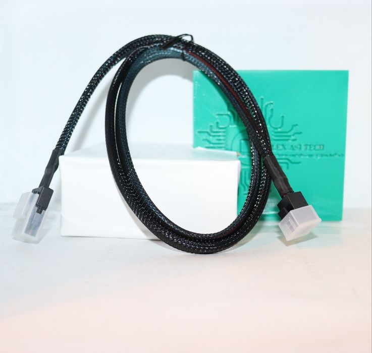 Cablu Mini Sas HD SFF-8643 to Mini Sas SFF-8087 12Gbps  1 M Nou