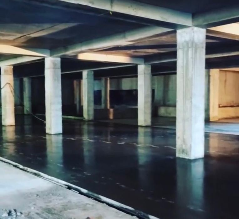 Прамышленый пол топинг пол