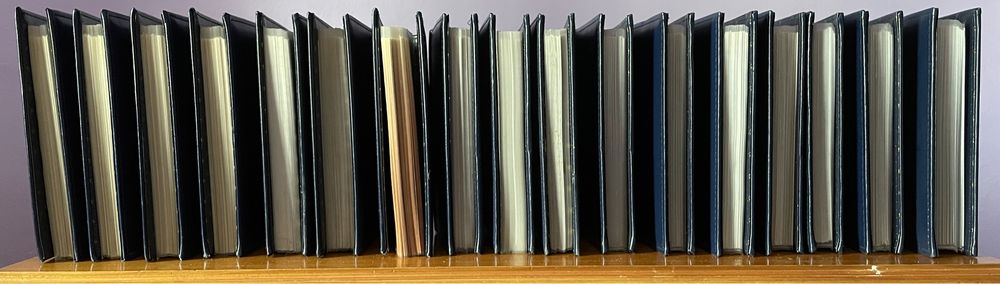 Colecție de 33 de albume cu emisiuni de primă zi Deutsche Post