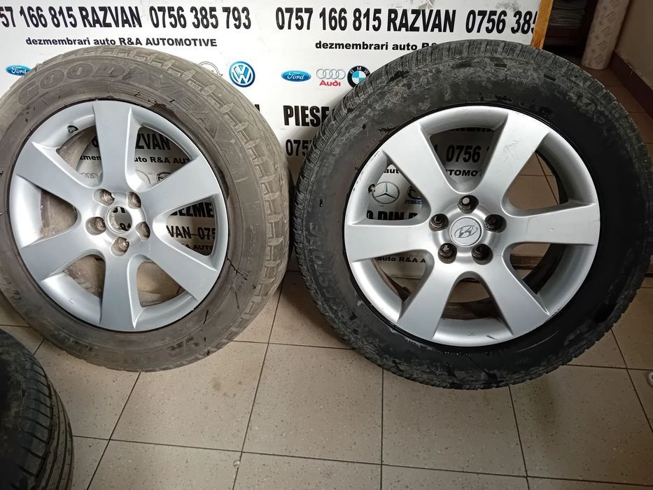 Set 5 Jante Aluminiu Hyundai Santa Fe 2 II 235/60R18 Prezoane 5x114.3