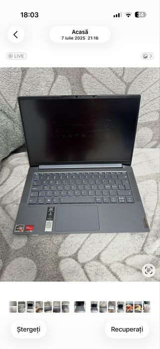 Vand laptop lenovo yoga 7 pentru piese