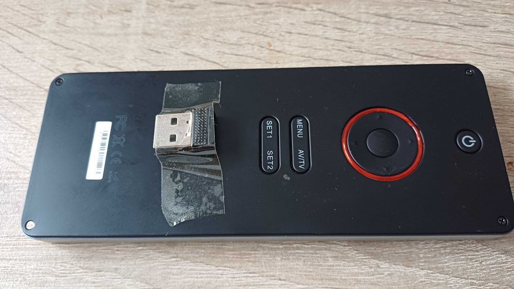 Mini tastatura Rii i6 cu fata dubla control telecomanda