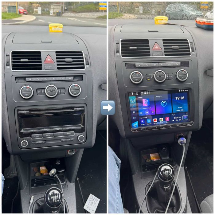 Navigatie Carplay 2GB Golf 5 6,Passat B6 B7,Touran,Skoda,Seat NOUA