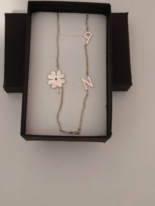 Сребърно бутиково колие