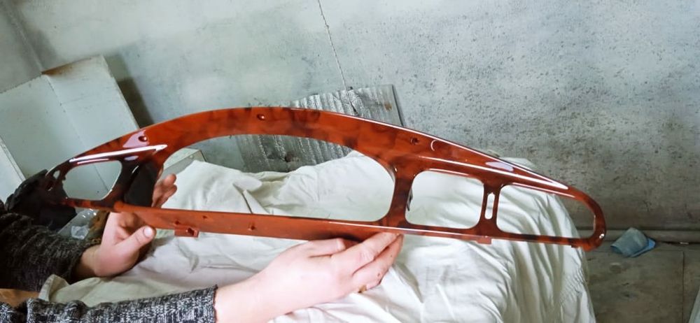 покраска под дерево!