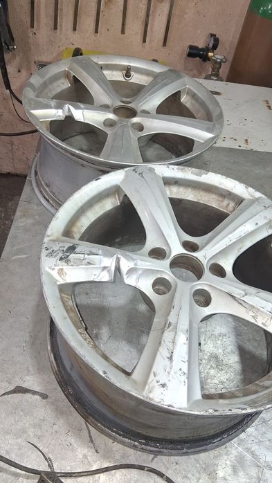 Sudor aluminiu jante de aliaj.