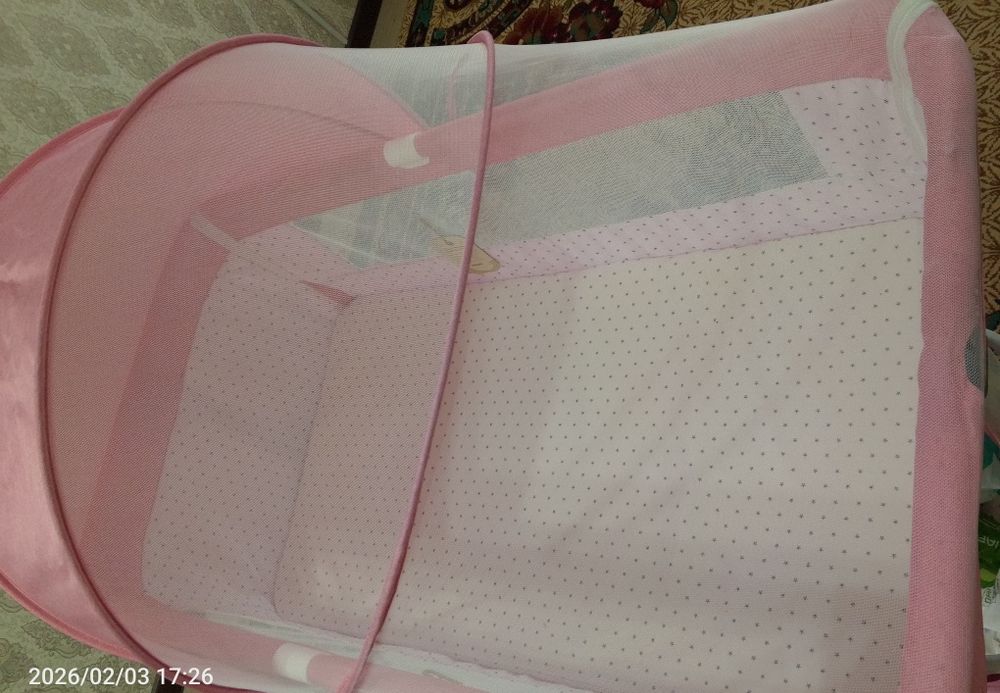 Манеж кровать качалка за 15.000