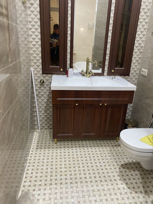 Мойка тумба в сан узлы