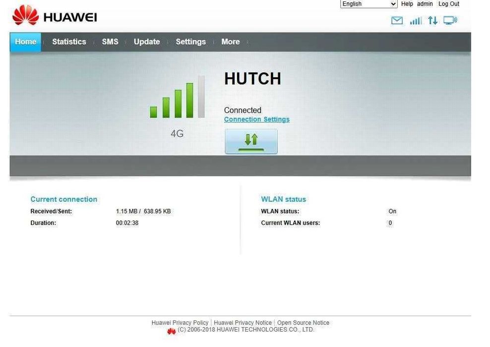 Router 4G Wi-Fi Huawei B315s-22 decodat cartela sim