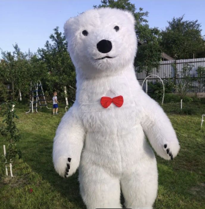ИЗНЕНАДА! Голяма бяла мечка 2.5 м и Стич 2.5м Перфектният подарък
