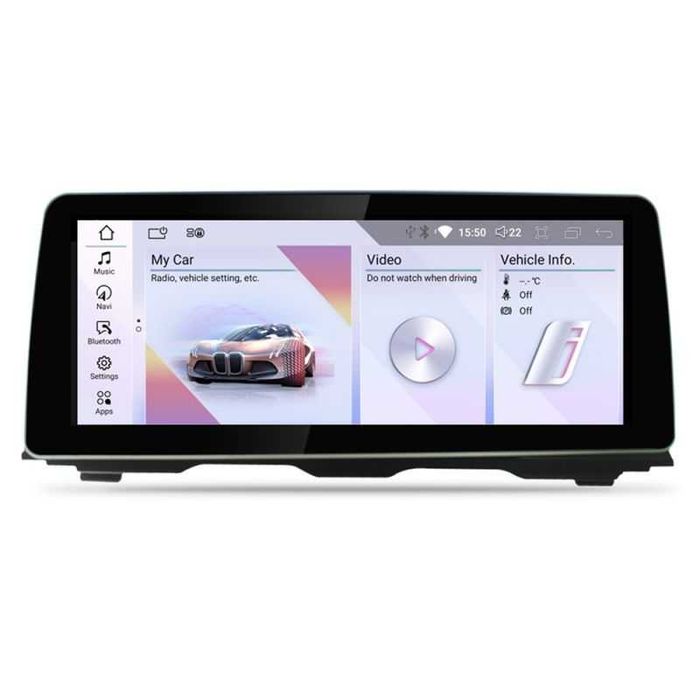 Navigatie Android CarPlay BMW seria 5 F10, GT 2010-2017