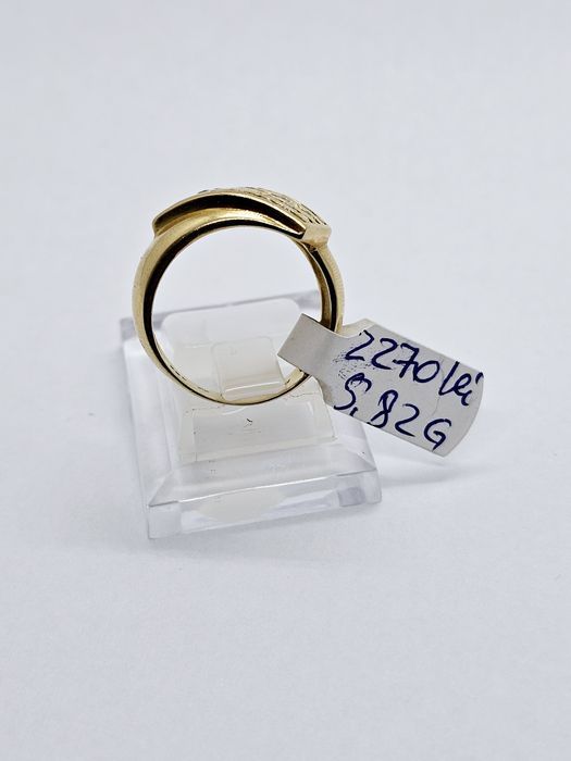 Vand inel dama din aur 14 k 5.82 g cod 515