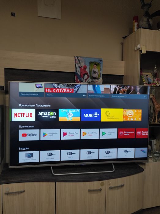 Смарт Телевизор SONY BRAVIA 55 инча Android