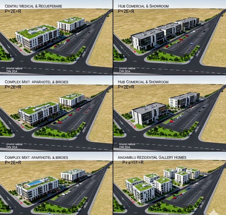 Ovidiu Sud, 5000 mp INTRAVILAN vedere la lac