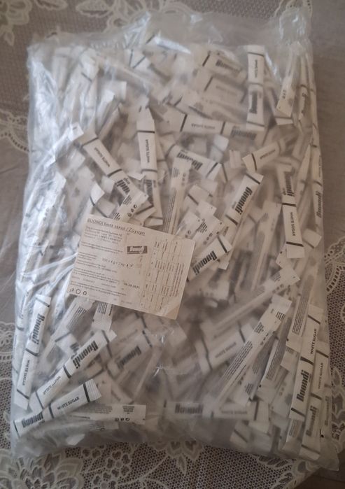3 пакета по 500 захарчета