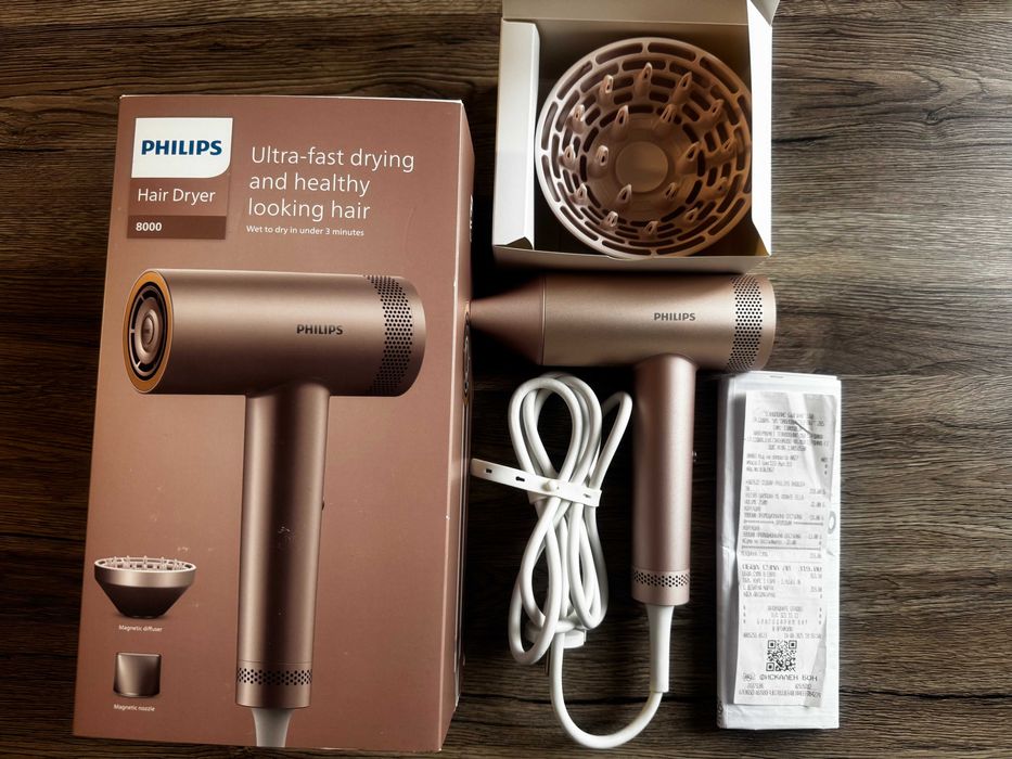 ПРОМО! Сешоар Philips BHD837/10 Prestige – нов, 3 г. гаранция