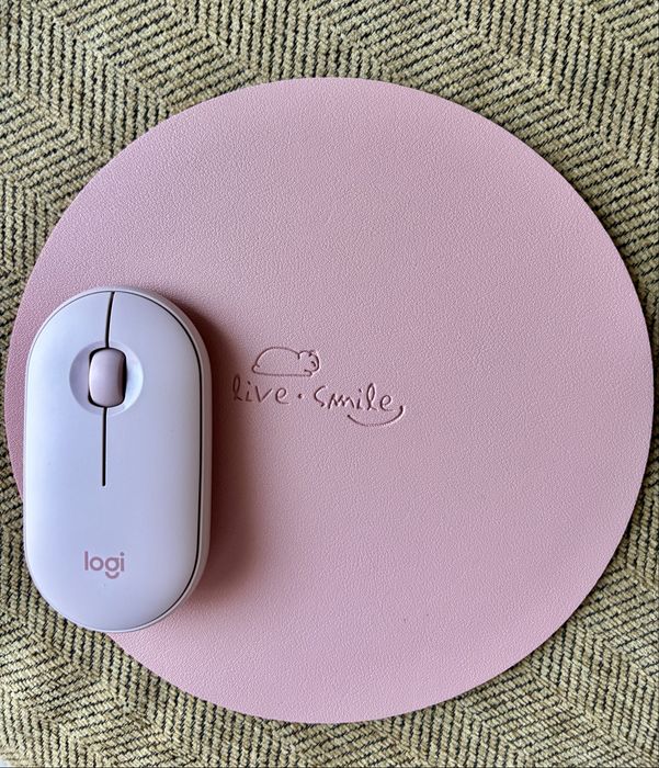 Мышь Logitech Pebble M350 розовый