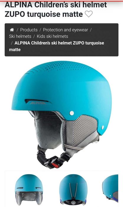 Ски каска Alpina Детска Размер 48-52